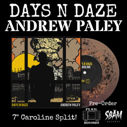 Days N' Daze / Andrew Paley - Caroline - Split EP Vinyl $15.00