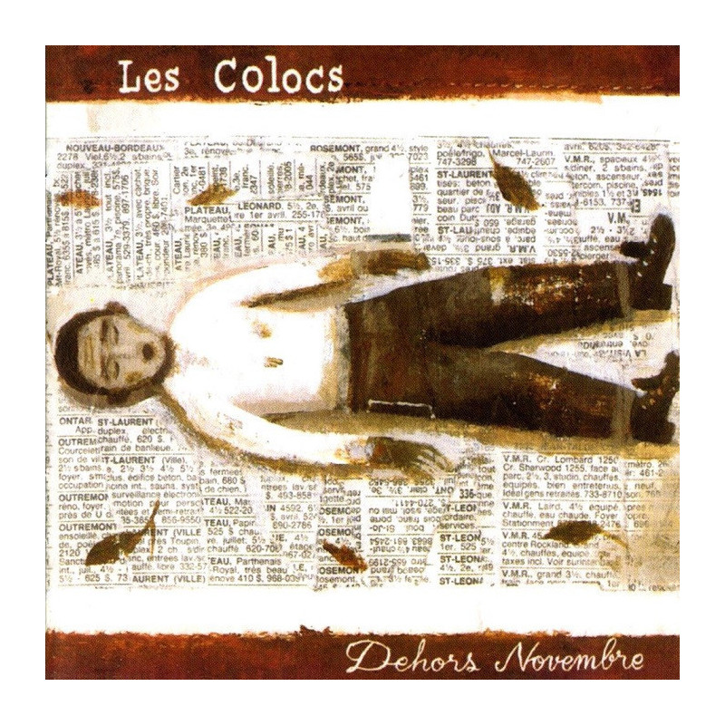 Les Colocs - Dehors Novembre - LP Vinyle