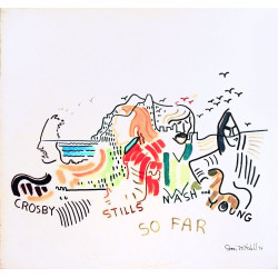 Crosby, Stills, Nash and Young - So Far - LP Vinyle