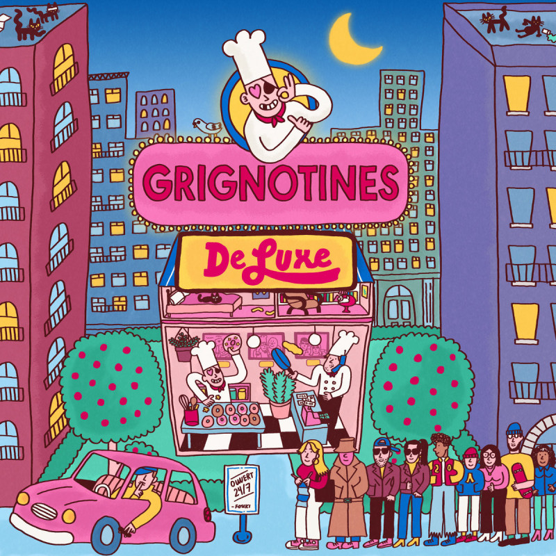 Fouki - Grignotines De Luxe - Double LP Vinyl $31.99