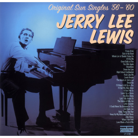 Jerry Lee Lewis - Original Sun Singles '56-'60 - Double LP Vinyl $49.99