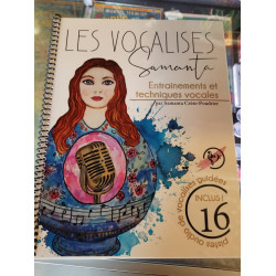 Les Vocalises Samanta - Entraînements et techniques vocales by Samanta Crête-Poudrier $38.10