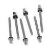 DW Hardware - True-pitch Chrome Tension Rod M5-.8 X 2.37 In (6-pack)