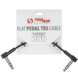 6” Flat Pedal TRS Cable C-Shape