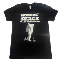 Mononc' Serge Et Les Crosmonautes - T-Shirt - Noir