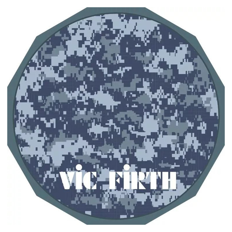 Vic Firth Digital Camo Practice Pad 12"