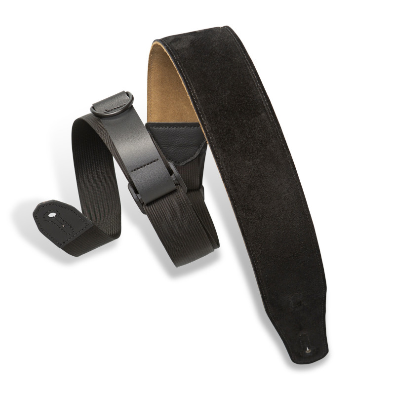 Right Height™ Suede Padded Guitar Strap black MRHSP-BLK  $53.99