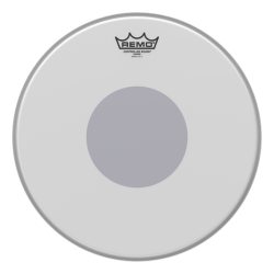 Remo CONTROLLED SOUND®, Coated, 14" Diameter, BLACK DOT™ On Bottom
