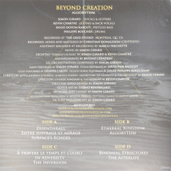 Beyond Creation - Algorythm - Double LP Vinyl $30.00