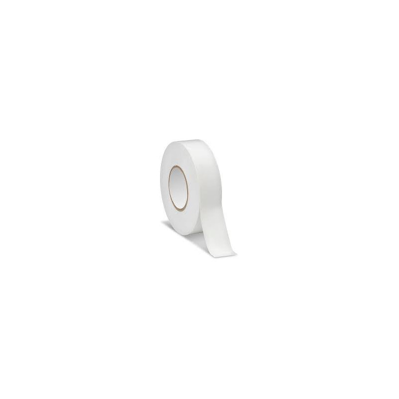 White electrical tape 19mm x 20m