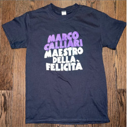 Marco Calliari - T-Shirt - Maestro Della Felicita NOIR - Black Sabbath $25.00