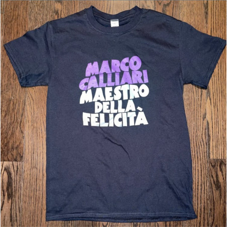 Marco Calliari - T-Shirt - Maestro Della Felicita BLACK - Black Sabbath $25.00