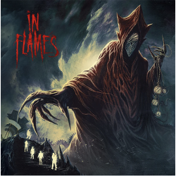 In Flames - Foregone - Double Limited Crystal Clear w/ Red Splatter LP Vinyle
