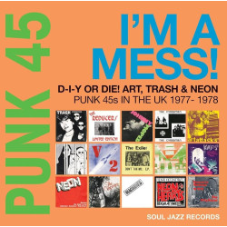 Various - PUNK 45: I'm A Mess - Punk 45s In The UK 1977-1978 - Double LP Vinyl $48.99