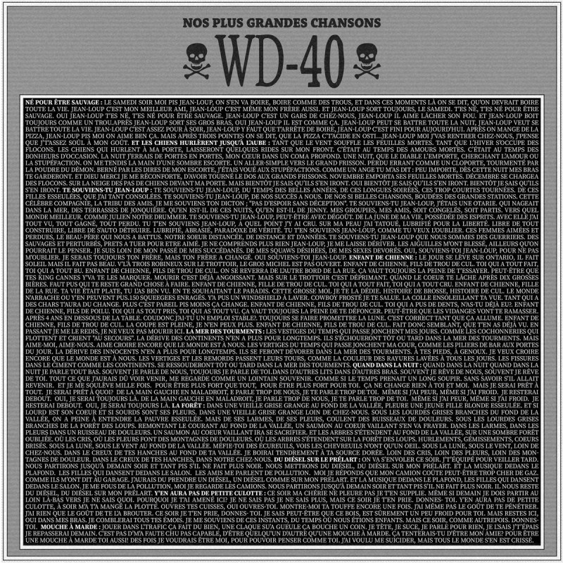 WD-40 - Nos plus grandes chansons - LP Vinyl $32.99