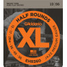 D'Addario EHR360 Half Round Electric Guitar Strings, Jazz Medium, 13-56