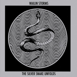 Wailin Storms - The Silver Snake Unfolds (Clear w/ Blue) LP Vinyle $30.99