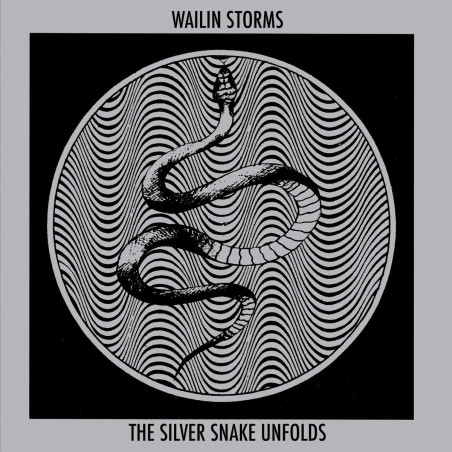 Wailin Storms - The Silver Snake Unfolds (Clear w/ Blue) LP Vinyl $30.99