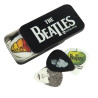 D'Addario Beatles Signature Guitar Pick Tins, Logo, 15 picks