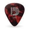 D'Addario Red Pearl Celluloid Guitar Picks, 100 pack, Light