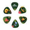 D'Addario Beatles Yellow Submarine 55th Anniversary Guitar Picks, Pepperland Woods, Medium Gauge (.70mm), 15-Pack