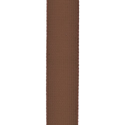 Cotton Guitar Strap, Brown