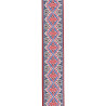 D'Addario Eco Persian Woven Guitar Strap, White