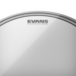 Evans Peau de grosse caisse Evans EC2 transparente, 12 pouces