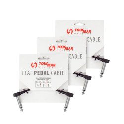 3 Pack 4" Flat Pedal Cable C shape TourGear Designs
