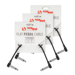 3 Pack 8" Flat Pedal Cable C shape TourGear Designs