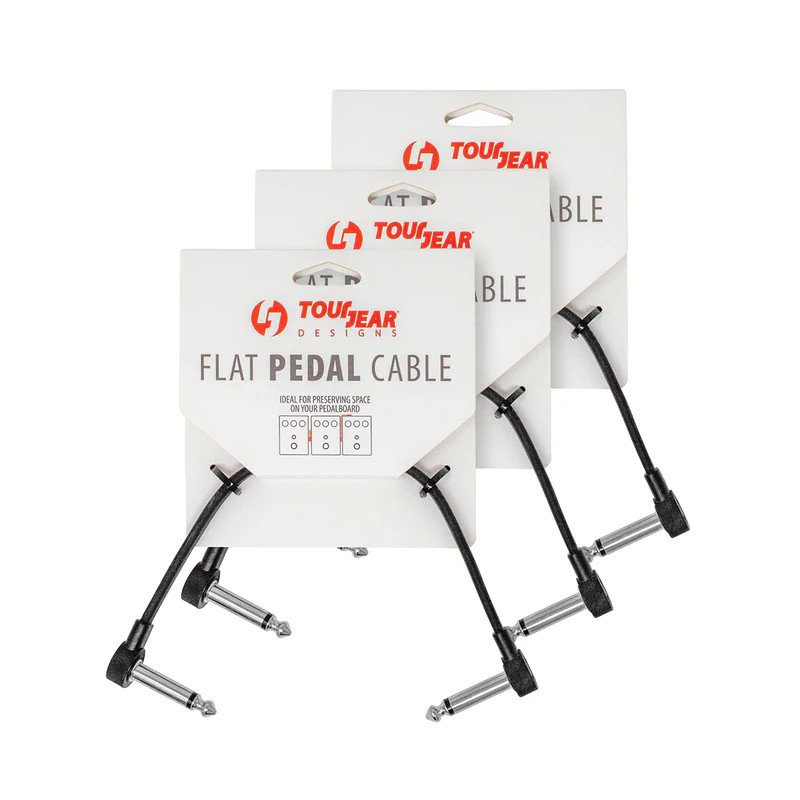 3 Pack 8" Flat Pedal Cable C shape TourGear Designs