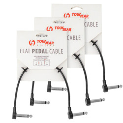 3 Pack 10" Flat Pedal Cable S shape TourGear Designs