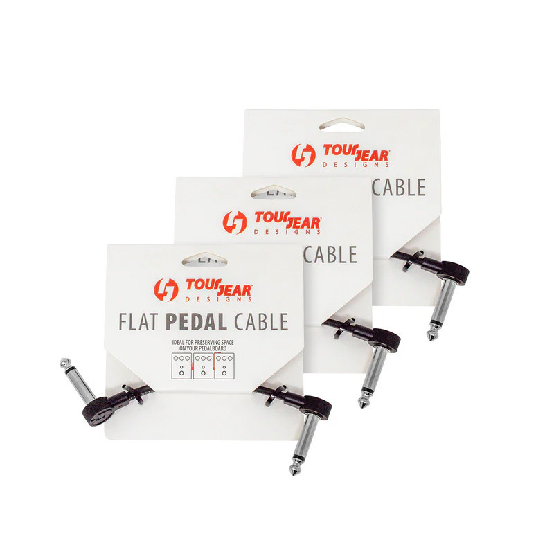4" Flat Pedal Cable S shape TourGear Designs