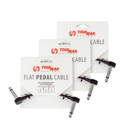 4" Flat Pedal Cable S shape TourGear Designs