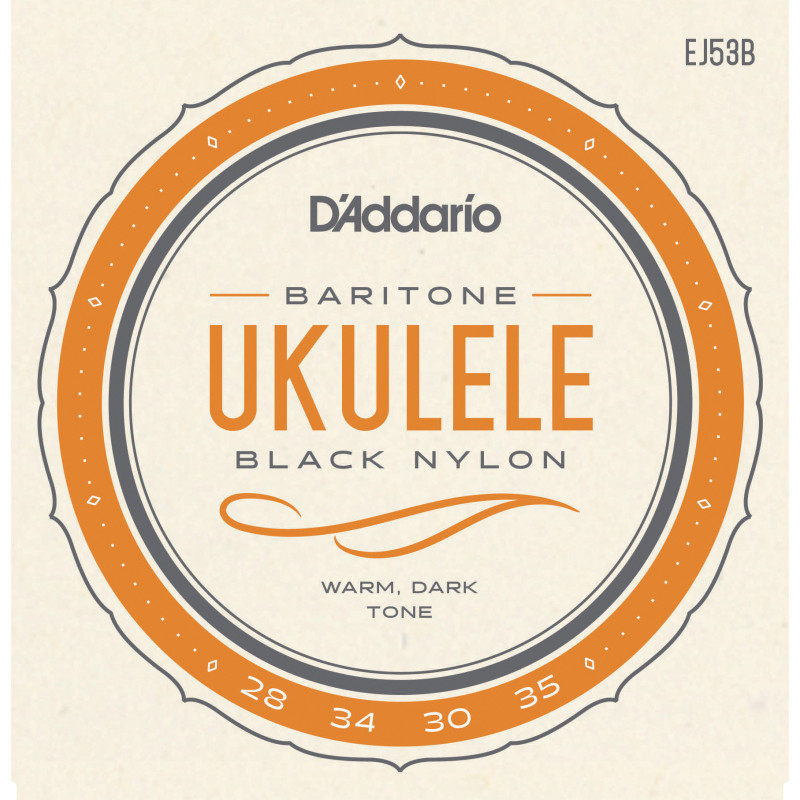 D'Addario EJ53B Pro-Arté Rectified Ukulele Strings, Baritone