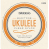 D'Addario EJ65B Pro-Arté Custom Extruded Nylon Ukulele Strings, Baritone