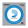 D'Addario KPL010 Soldered Twist Reinforced Single String, .010