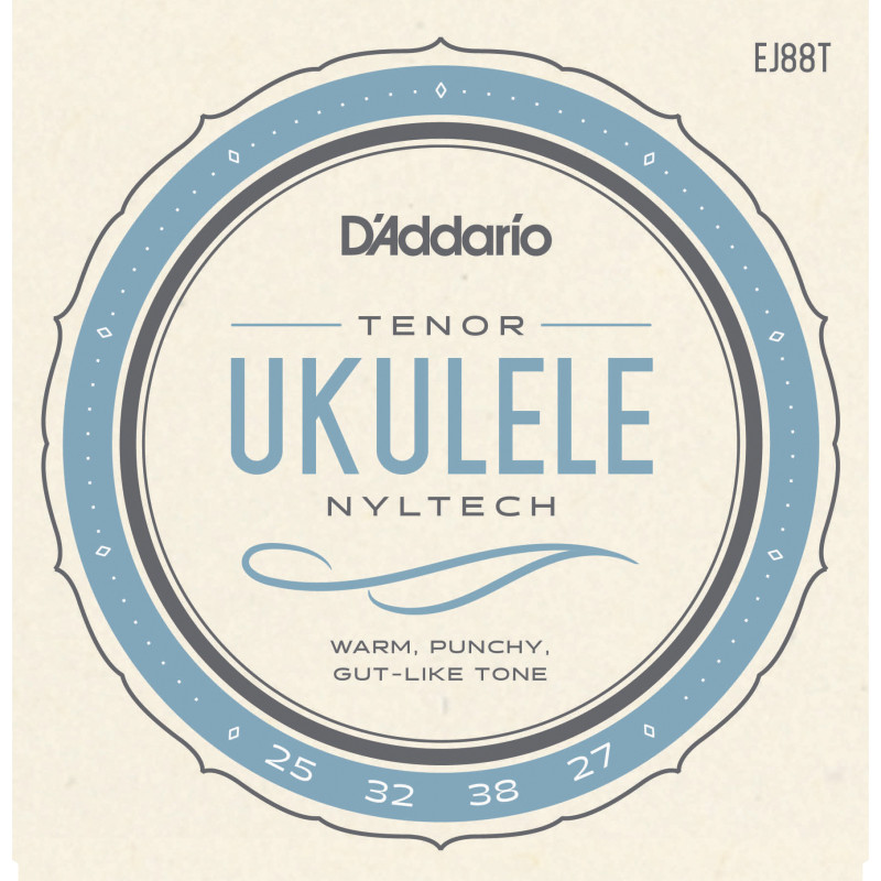 D'Addario EJ88T Nyltech Ukulele Strings, Tenor