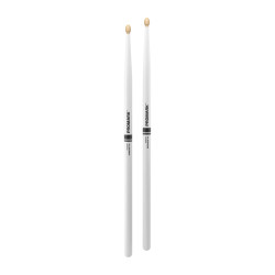 ProMark Rebound 5A Painted White Hickory Drumstick, Acorn Wood Tip