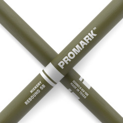 ProMark Rebound 5B Painted Green Hickory Drumstick, Acorn Wood Tip