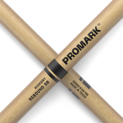 ProMark Rebound 5B Hickory Drumstick, Oval Nylon Tip
