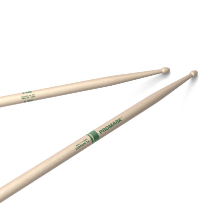 ProMark Rebound 7A Raw Hickory Drumstick, Acorn Wood Tip