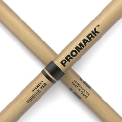 Promark Baguettes « Acid Jazz » par Promark en Hickory 718, olive en bois