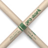ProMark Classic Forward 5A Raw Hickory Drumstick, Oval Nylon Tip