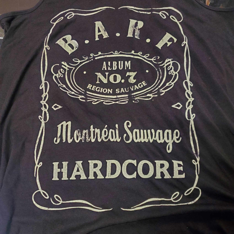 BARF - Camisole - Montréal Sauvage Hardcore