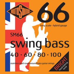 Rotosound swing bass strings SM66 40-100