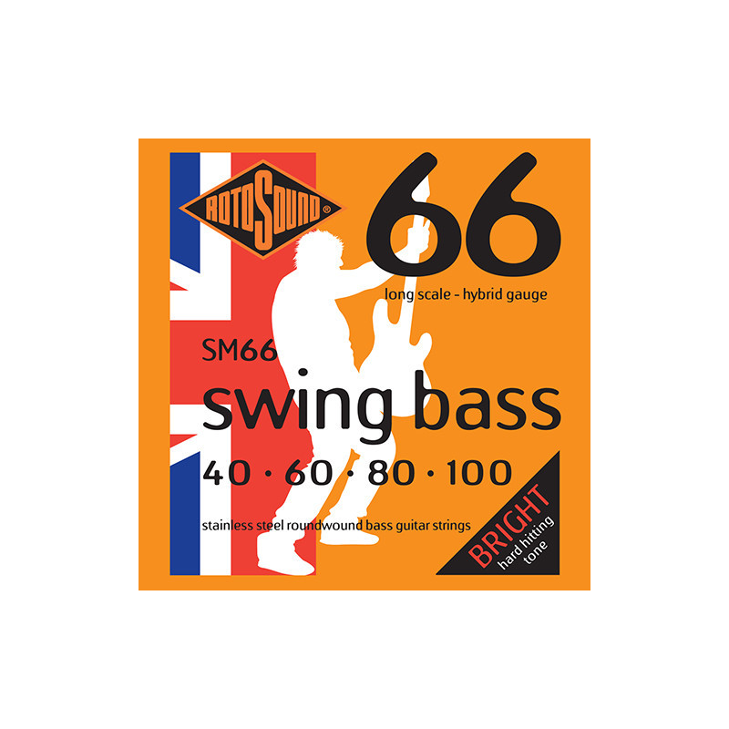 Rotosound swing bass strings SM66 40-100