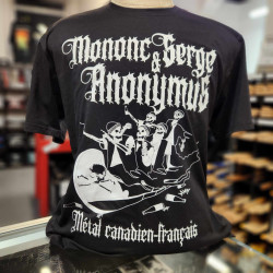 Mononc Serge & Anonymus - Métal canadien-français - Tshirt