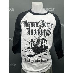 Mononc' Serge & Anonymus - 3/4 Sleeve Sweater- Métal canadien-français