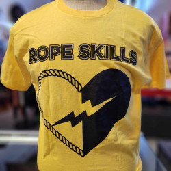 Rope Skills - T-shirt Logo jaune